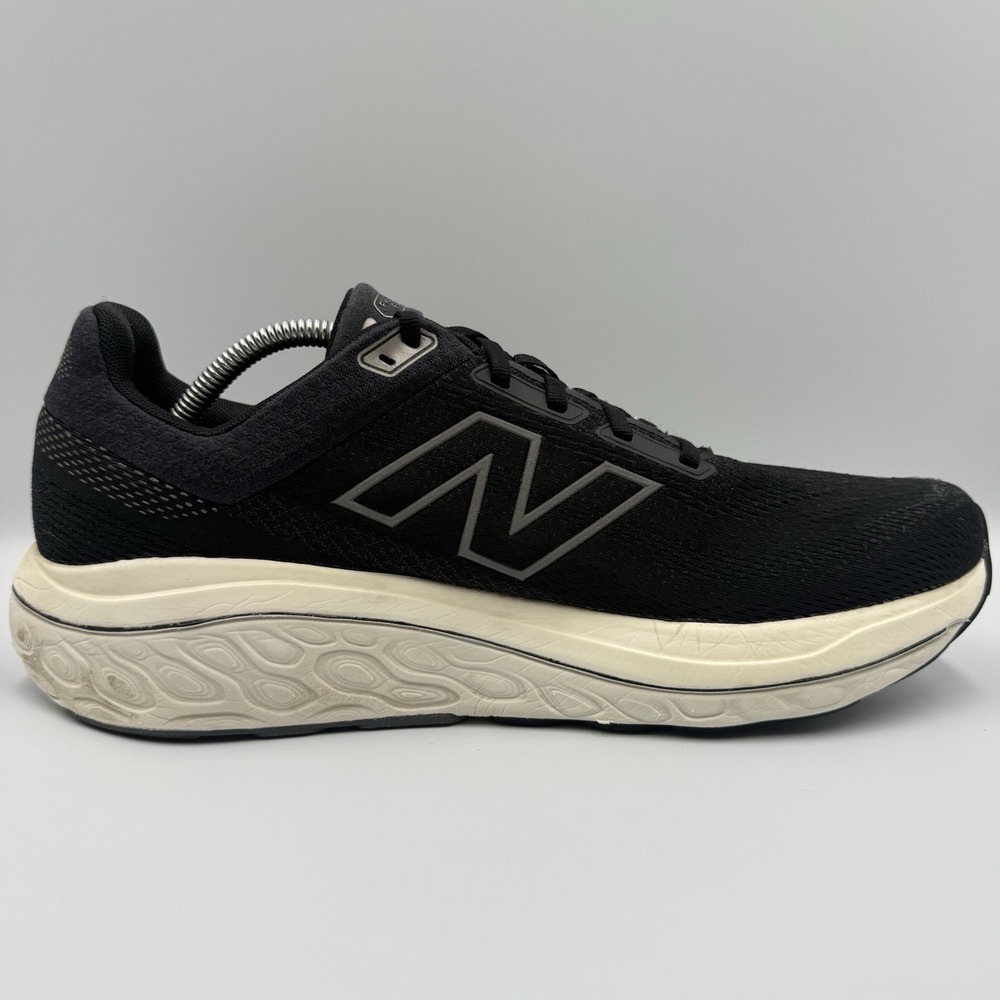 New Balance Fresh Foam X 860v14 Men's Size 12 Black White Running Shoes Sneakers - Picture 4 of 9